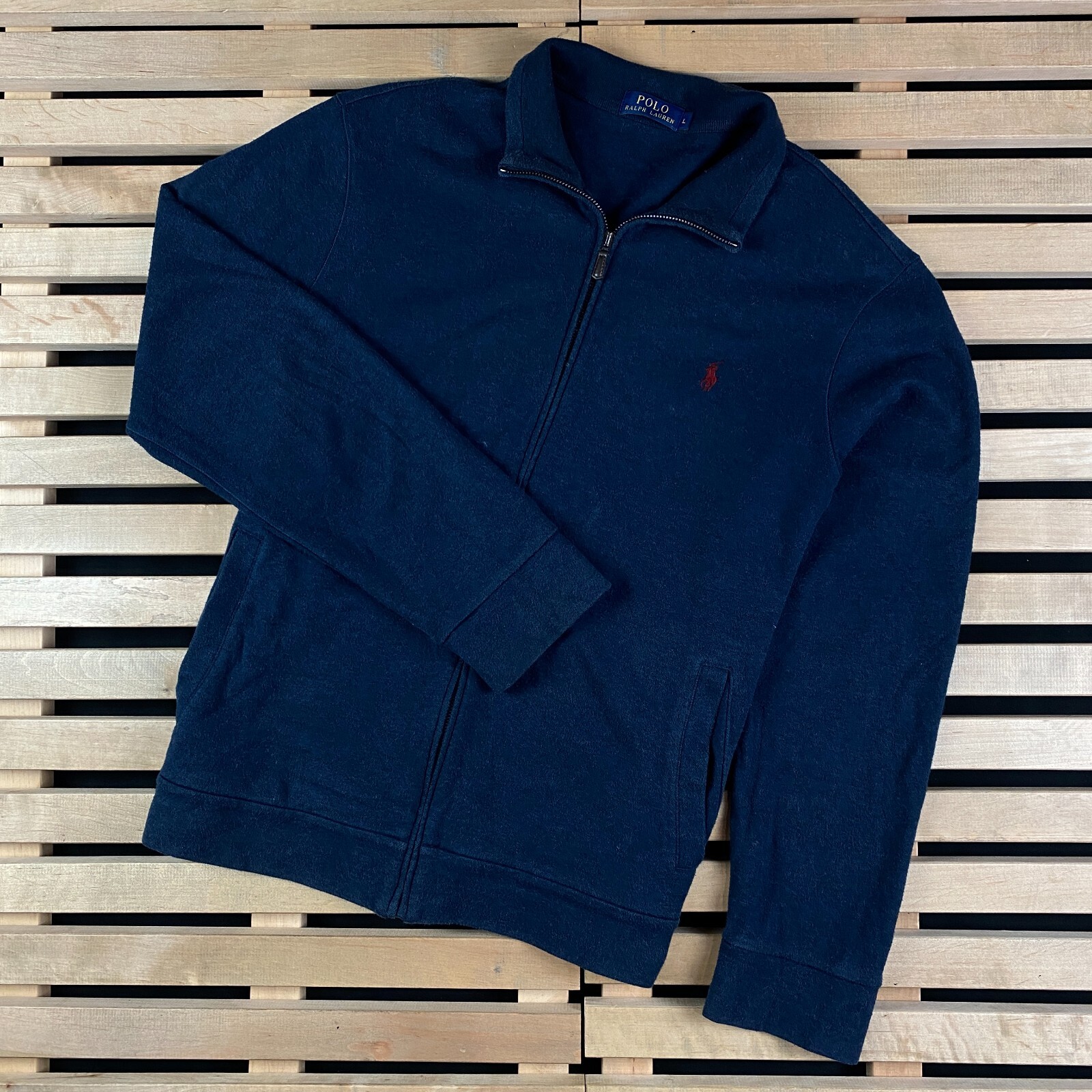 Mens Full Zip Jumper Polo Ralph Lauren 