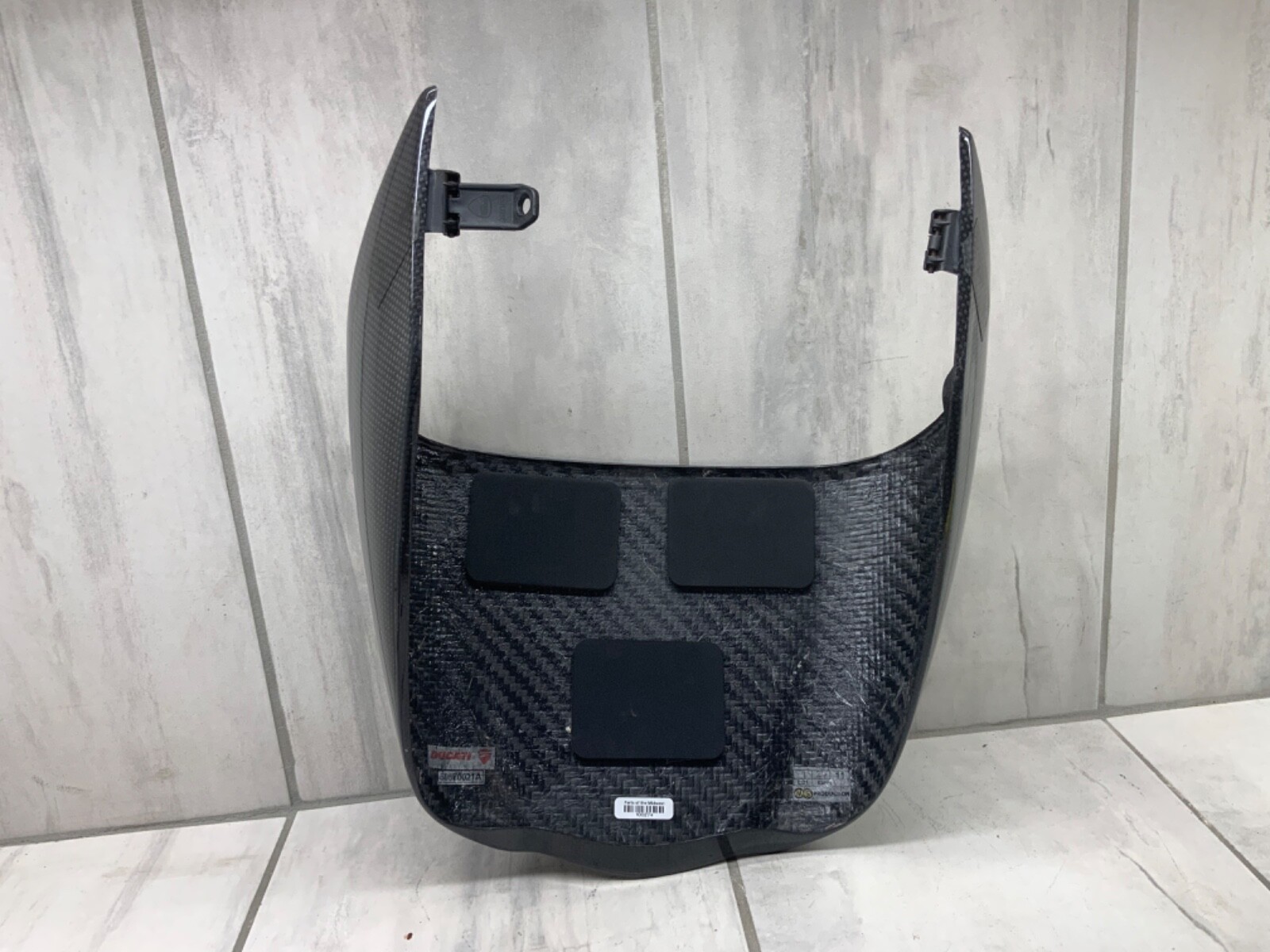 DUCATI DIAVEL REAR SEAT COVER COWL FAIRING 1117 OEM CARBON FIBER PN