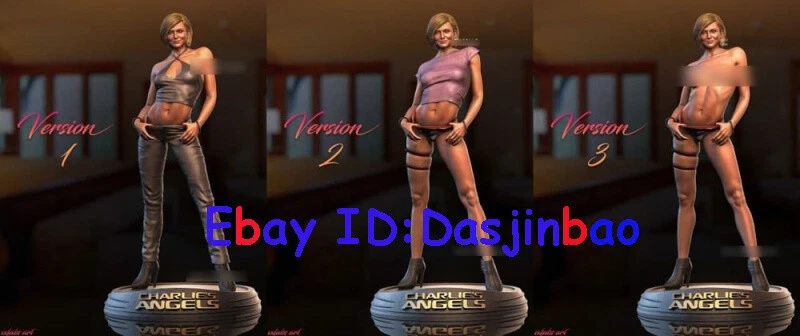 Angel Cameron 1/8 1/6 3D Print Model Kit Unpainted Unassembled GK 3 Version - Image 2 of 4