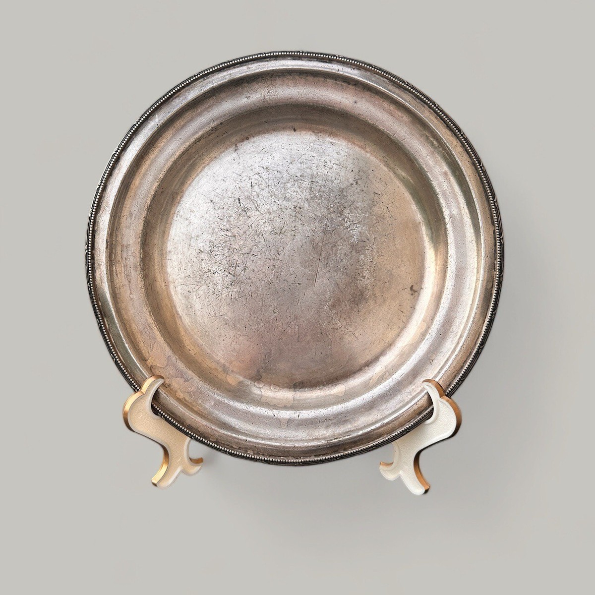 Antique silver soldered RITZ CARLTON HOTEL SILVER Plated serving