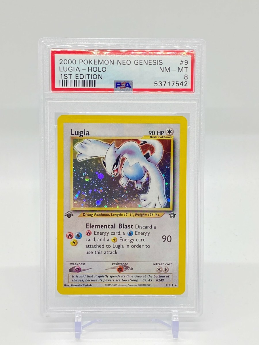 初版ルギアネオジェネシスホロ英語 Lugia Neo Genesis 1ED ルギアネオジェネシスホロ英語 Lugia Neo Genesis 1ED 9 2000