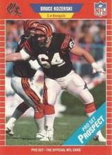 BRUCE KOZERSKI 1989 PRO SET #519 RC BENGALS   (BOX 43) ID:14039