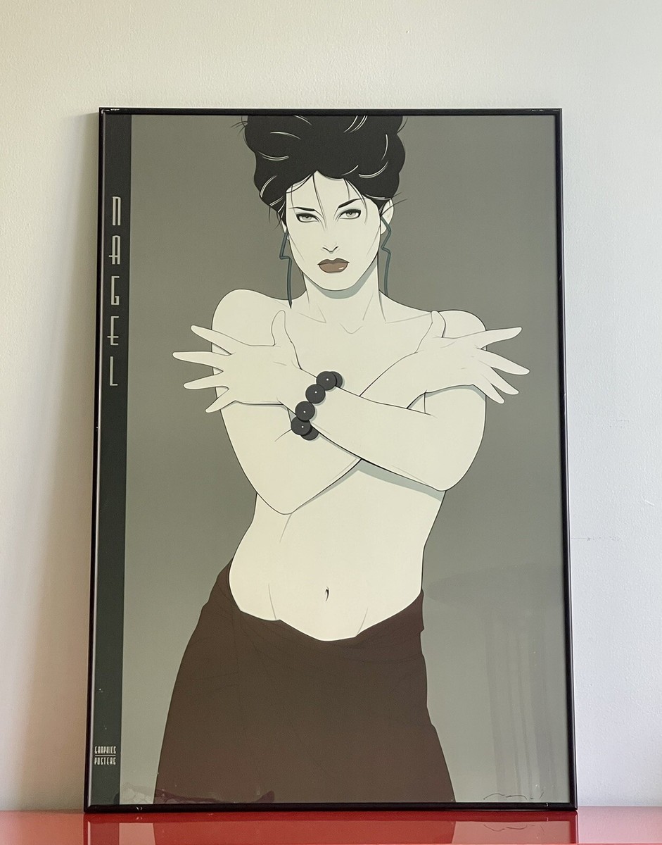 【専用】80s Patrick Nagel アートワーク フレーム付き 専用】80s Patrick Nagel アートワーク フレーム付き 専用】80s