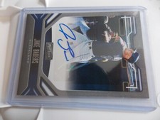 2020 Chronicles Playbook Jake Bauers Auto Autograph Indians 