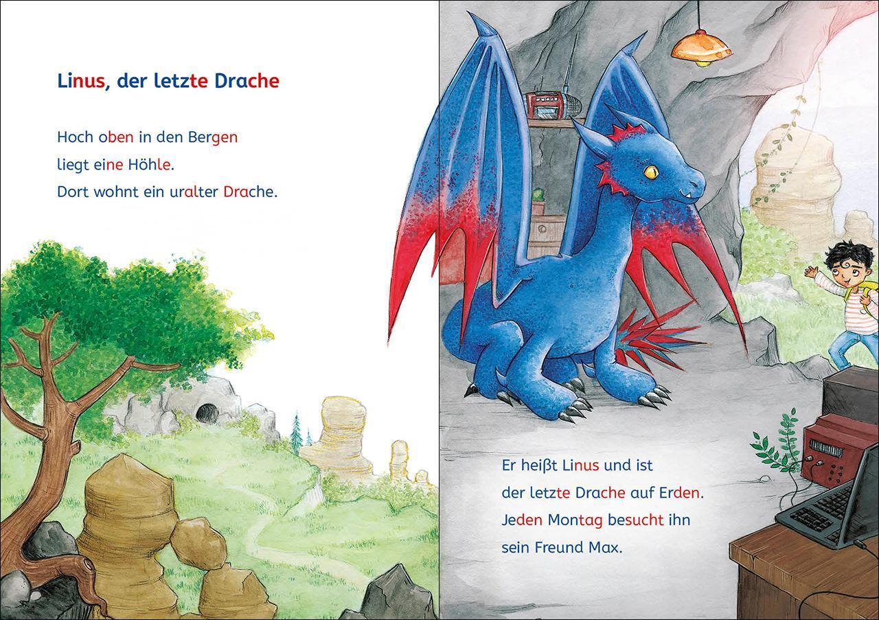 Thumbnail - Leselöwen Lesetraining 1. Klasse - Das Geheimnisvolle Drachenei |