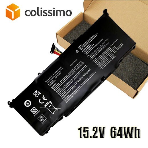 Batterie B41N1526 pour ASUS G502V et FX502VD - Bloc d'alimentation Li-polymer 15.2V 64Wh