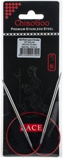 ChiaoGoo Red Lace Stainless Circular Knitting Needles 16"-Size 5/3.75mm