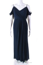 WATTERS Womens Navy Aldridge Gown Size 0 11405234