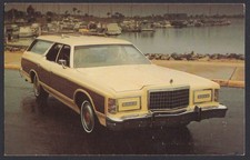 1976 Ford Ltd Country Squire Wagon Dealer Advertising Postcard 1976 Ford Ltd Country Squire Wagon Dealer Advertising Postcard
