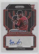 2022 Panini Prizm Rookie Auto White Wave Prizm 8/50 Luis Frias #RA-LF Auto 06rp