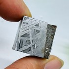 Aletai Iron Meteorite Cube Altay iron meteorite Cube etched pattern 62g60mm — photo 3