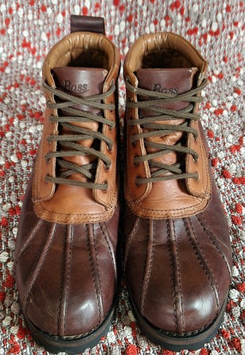 Bass Men's Falcon Waterproof Leather Boot In Brown; Size 9.5 - Picture 7 of 15