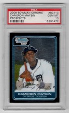 2006 1st Bowman Chrome Prospects Baseball #BC113 Cameron Maybin PSA 10 Rookie RC