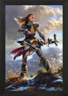 Horizon Zero Dawn: Huntress of the Wilds Framed Wall Art Poster Print Picture