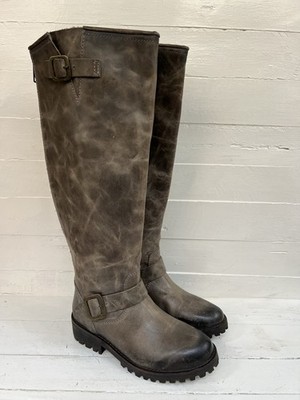Freebird By Steven Tall Bettle Boots Rubber Traction Lug Sole Womens Size US 5