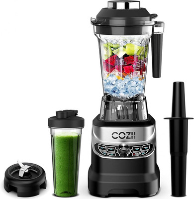 2000W Professional Blender with 64Oz Pitcher & 21Oz Cup, 7 Presets, Quiet Operat