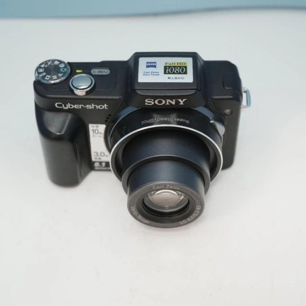 Sony Cyber-shot DSC-H10 8.1MP Black 10x Optical Zoom Digital