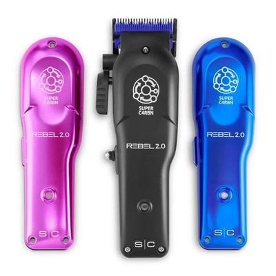 StyleCraft Rebel 2.0 Professional Cordless Hair Clipper w/ Super C4RBN Motor