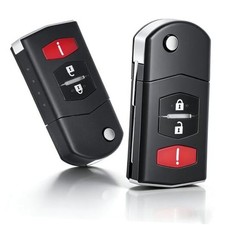 Flip Remote Key Fob Shell Replacement for Mazda 2 3 5 CX7 CX9 2006-205 Car 1