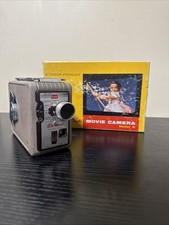 VTG Kodak Brownie Movie Camera Model 2 8mm Film Camera w/ Box Untested 
