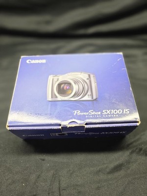Canon PowerShot SX100 IS 8.0MP Digital Camera - Black