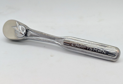 #ad Vintage Craftsman Flying V 3 8quot; Drive Ratchet w Oil Port *Cleaned amp; Oiled =V= US $14.99