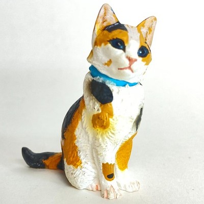 Kaiyodo Capsule Q Museum Pet Animal Mini Figure Japanese Cat Calico Japan
