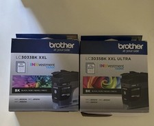 BROTHER LC3033XXL BLACK CYAN MAGENTA YELLOW 4PK GENUINE INK CARTRIDGES