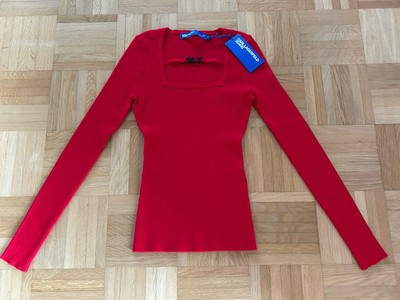 Damen Pullover / T-Shirt von Karl Lagergeld, Rot, XS, NEW