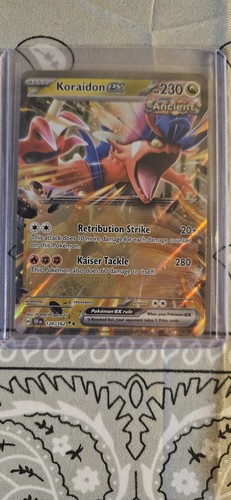 Koraidon ex 120/162 Sv05: Temporal Forces Holo - Picture 1 of 2