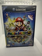 Mario Party 5 (GameCube, 2003) Game Case, Manual And Inserts Only. NO GAME