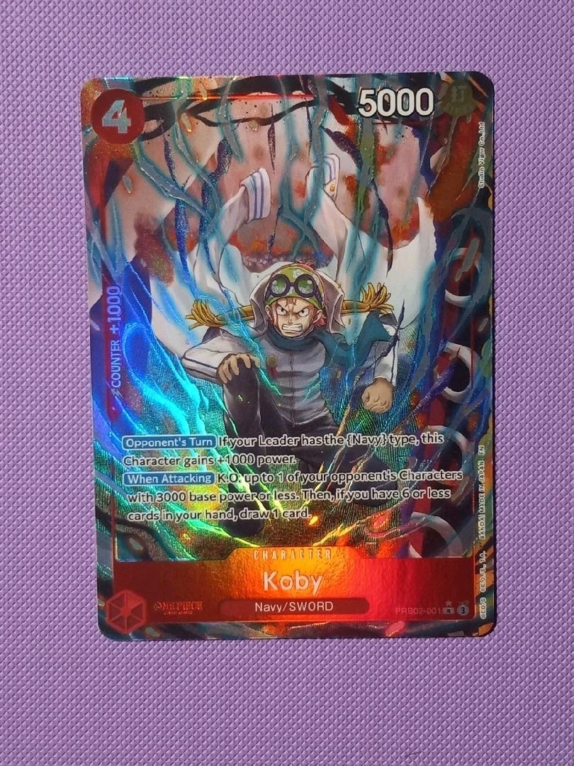 Koby (Alternate Art) PRB02-001 Premium Booster -The Best- Vol. 2 Foil