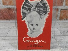 Vintage Ginger The Darling of the Doll World Brochure Catalog
