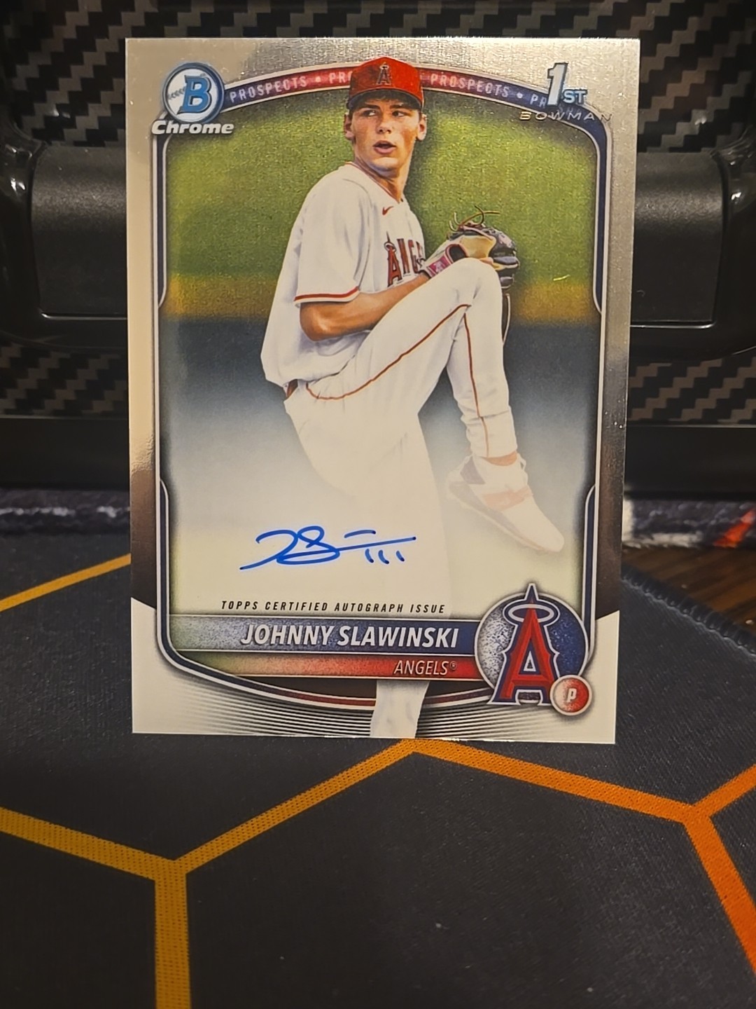 2025 Bowman Draft - Chrome Prospect Autographs Johnny Slawinski #CPA-JS (AU, RC)