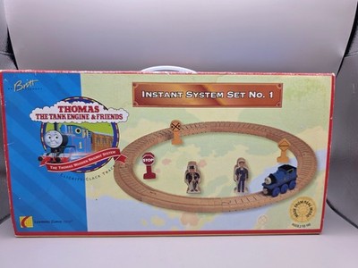 Vintage 1995 Thomas Wooden Railway Instant System Set No. 1