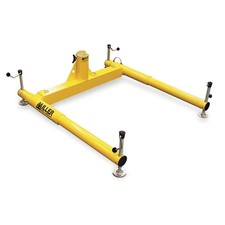 HONEYWELL MILLER DH-4/ Portable Davit Base,Yellow 1XEP7
