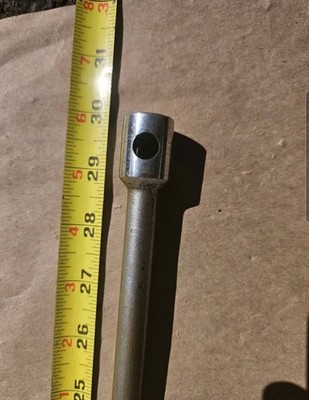 Vintage 30 inch long 1/2 inch drive socket extension by Wright Tools, USA made