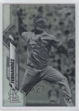 2020 Topps Chrome Negative Refractor Junior Fernandez #162 Rookie RC 0c6