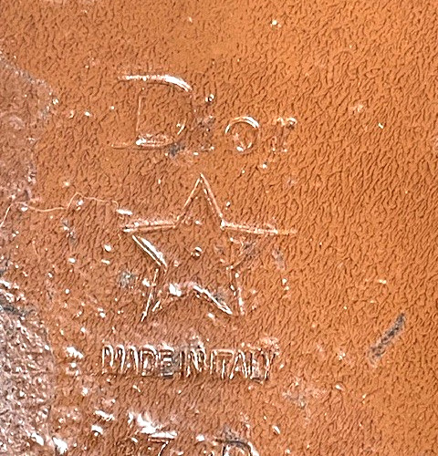 Christian Dior 30 Montaigne Thong Black Leather Gold Finish CD Sandals thumbnail 10