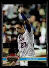 2021 Stadium Club Chrome 1991 Design Variation Javier Baez New York Mets #74