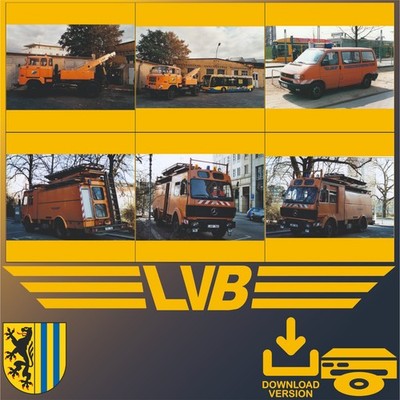 6 Fotos, LVB, Arbeitswagen, 1998-2004 (Digital/DV/CD)