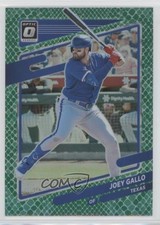 2021 Panini Donruss Optic Green Dragon Prizm 58/88 Joey Gallo #188 01i1