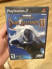 Baldur's Gate: Dark Alliance II PS2 Sony PlayStation 2 Complete -Mint -Reg Card