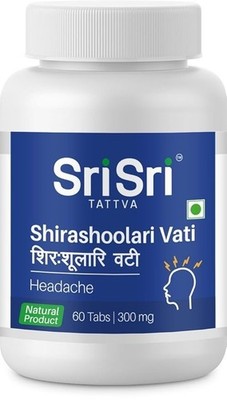 @ Sri Sri Tattva Shirashoolari Vati 300mg, 60Tab r529