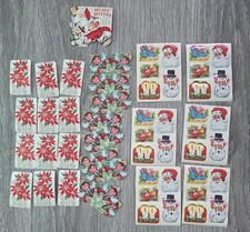 Vintage Christmas Seals lot of 27 Gummed Stic...