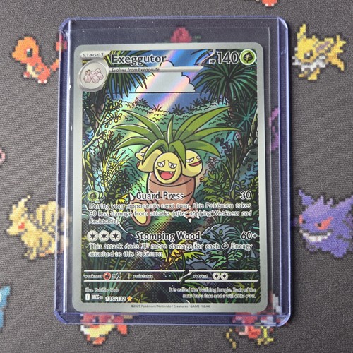 Exeggutor 135/132 Mega Evolution Holo Illustration Rare Pokemon Card