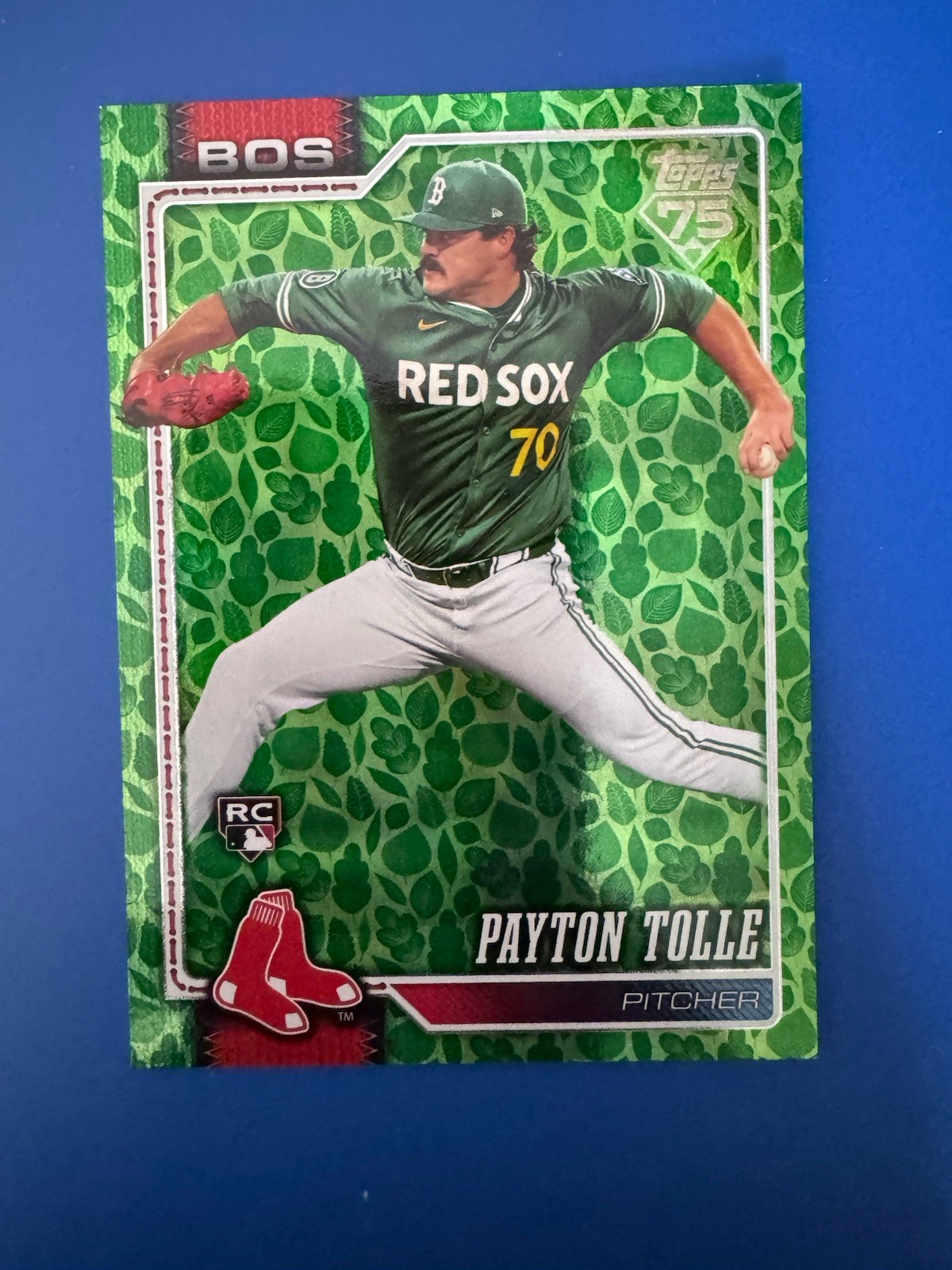 2026 Topps Series 1 - Payton Tolle #15 Holiday Foil RC