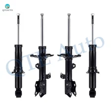 Front-Rear Set of 4 Suspension Bare Strut Assembly For 2009-2013 Toyota Corolla