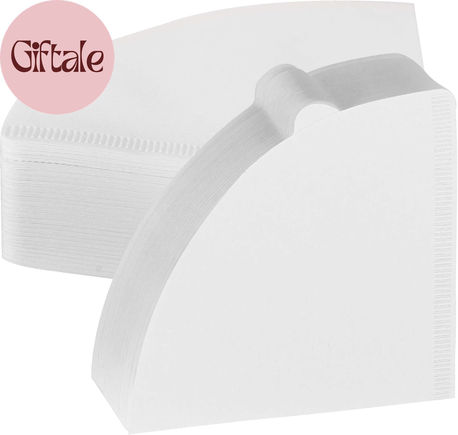 Coffee Filters, Size 02 White Cone Filters, 100 Count Dispos