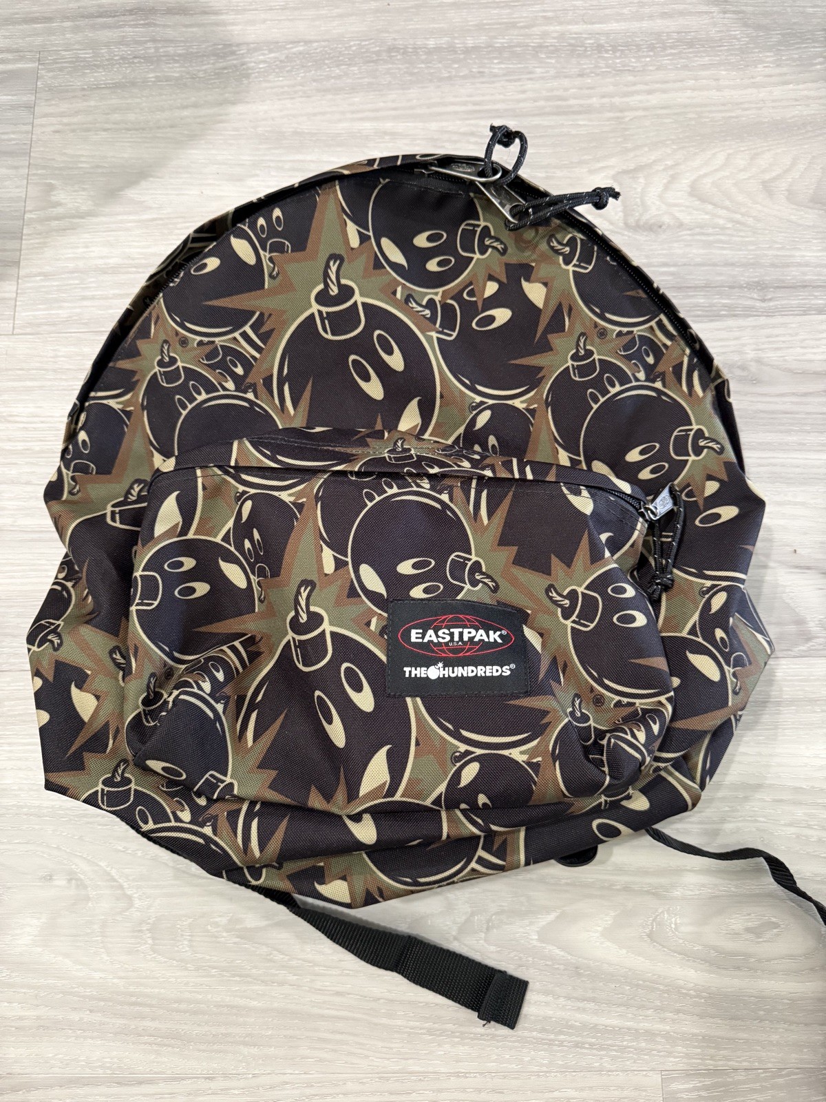 The Hundreds x EastPak “Padded Pak’r BackPack  Black